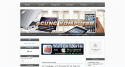 Desktop Screenshot of agungkomputer.com